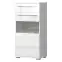 Vitrína Piano V60-1KS1F/PN-70/KA/70 lakované crystal white,4