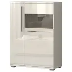 Vitrína Piano V90-2KSV/PN-71/KA/71 lakované beige