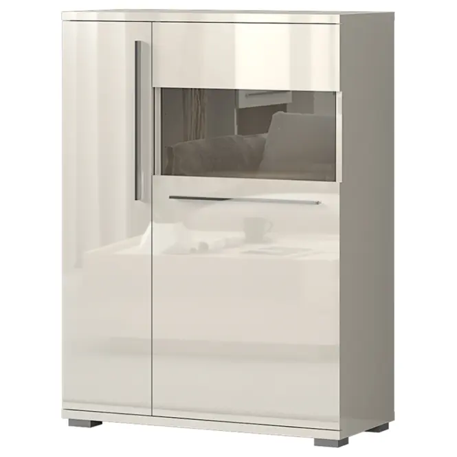 Vitrína Piano V90-2KSV/PN-71/KA/71 lakované beige