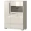 Vitrína Piano V90-2KSV/PN-71/KA/71 lakované beige