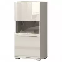 Vitrína Piano V60-1KS/PN-71/KA/71 lakované beige Vitrína Piano V60-1KS/PN-71/KA/71 lakované beige