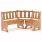 Rohová lavica borovica NR101-150x86x110 jelša,2
