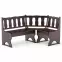 Rohová lavica borovica NR101-150x86x110 orech,2