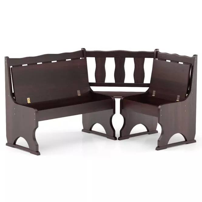 Rohová lavica borovica NR101-150x86x110 orech,3