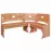 Rohová lavica borovica NR103-150x86x120 jelša