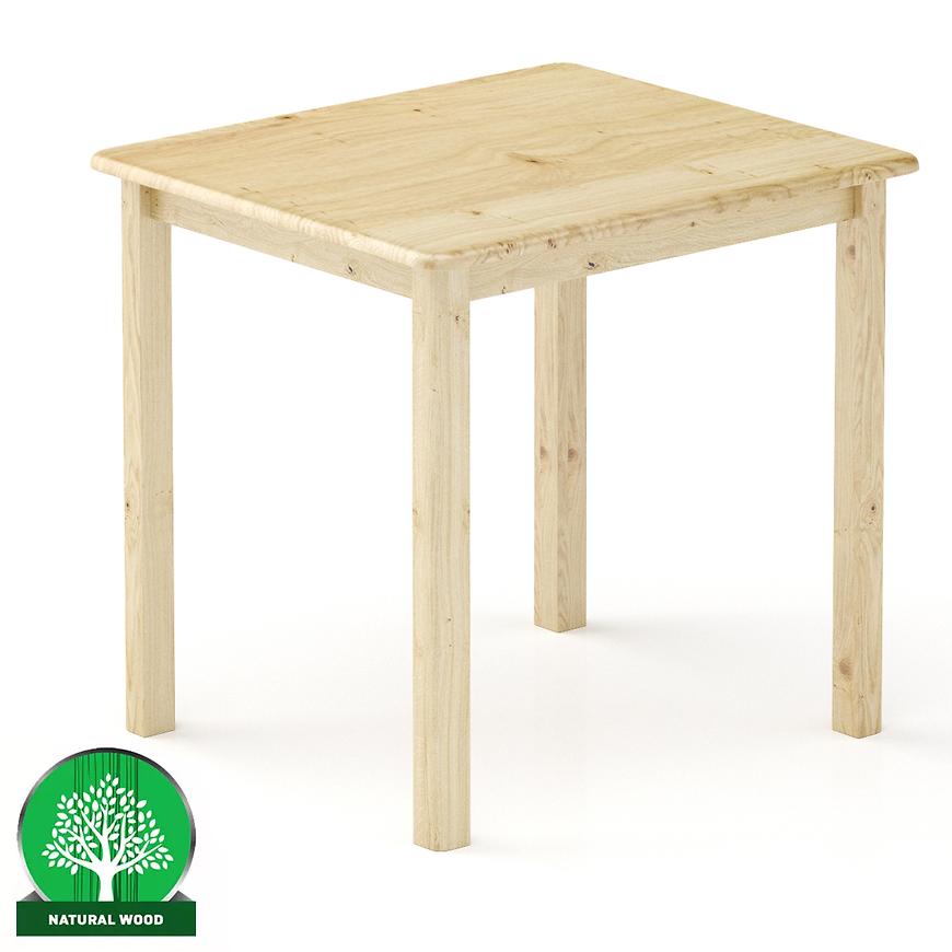 Stôl borovica ST104-100x75x70 prírodné