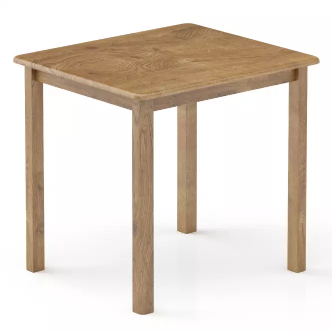 Stôl borovica ST104-100x75x70 dub,2