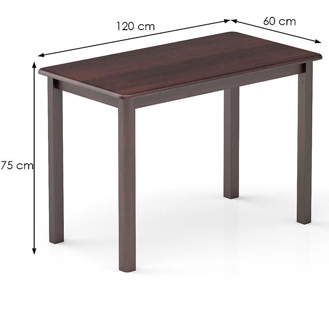 Stôl borovica ST104-120x75x60 orech