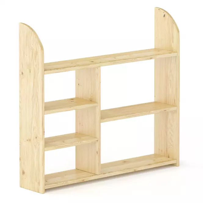 Polička borovica PK107-100x90x20 surová,2