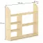 Polička borovica PK107-100x90x20 surová,3
