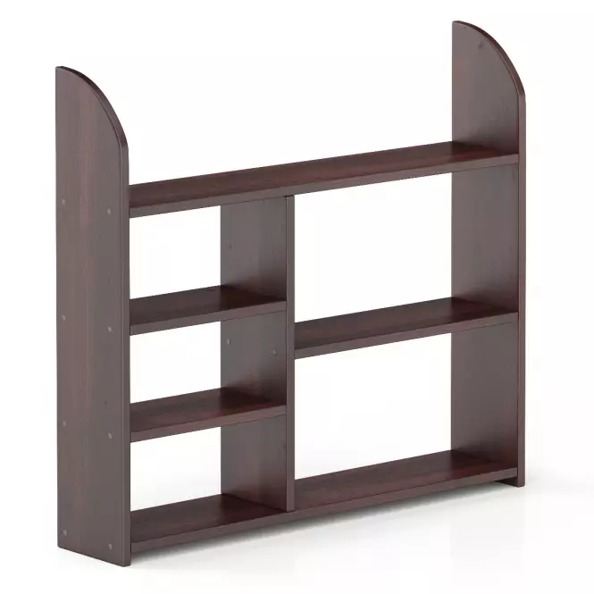 Polička borovica PK107-100x90x20 orech