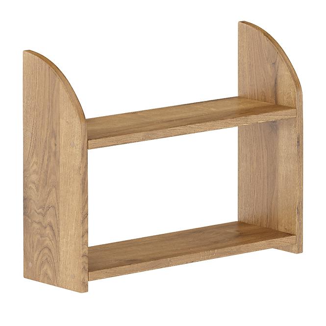 Polička borovica PK109-60x47x19 dub,2