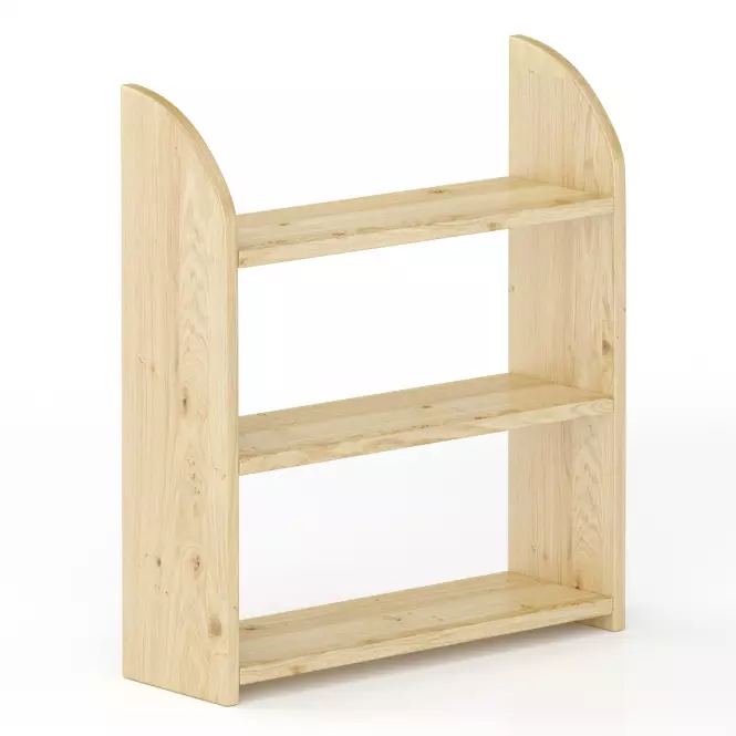 Polička borovica PK111-60x68x19 surová,2