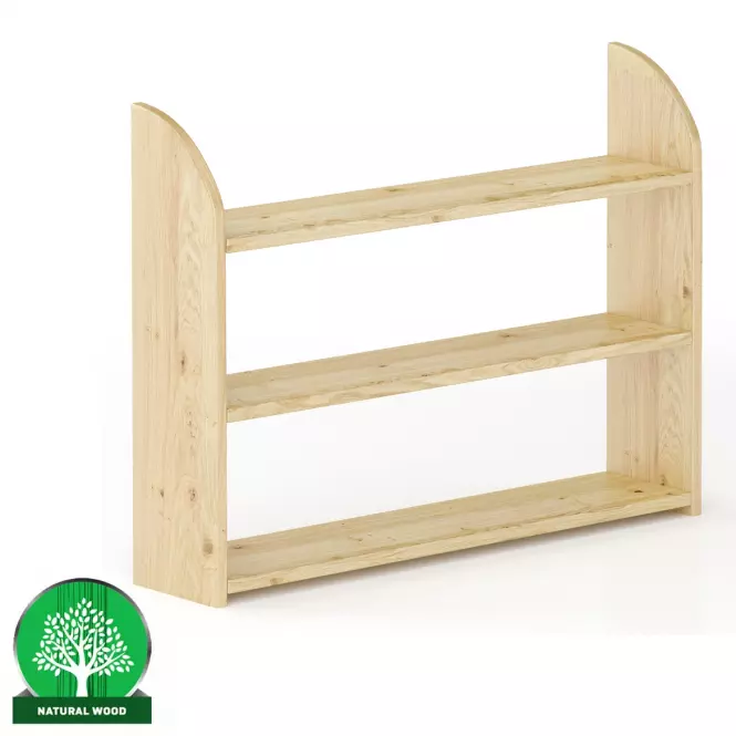 Polička borovica PK112-90x68x19 surová
