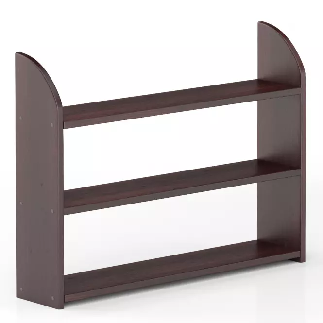 Polička borovica PK112-90x68x19 orech,2