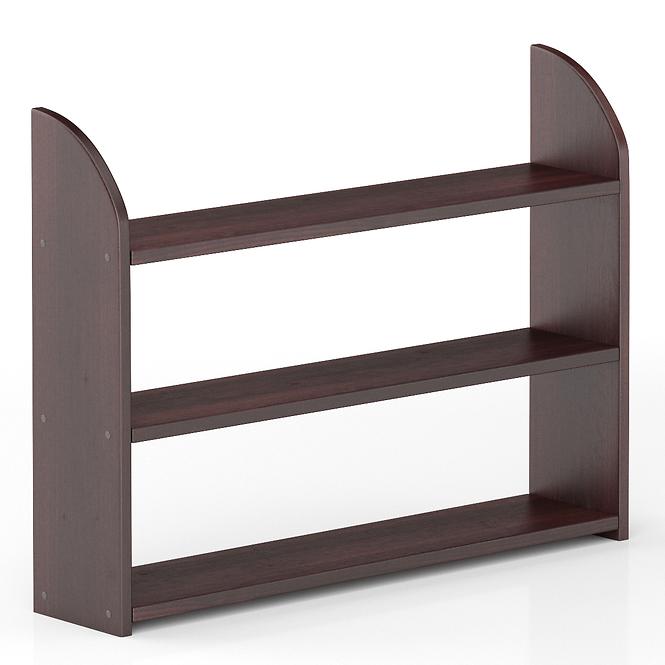Polička borovica PK112-90x68x19 orech,2
