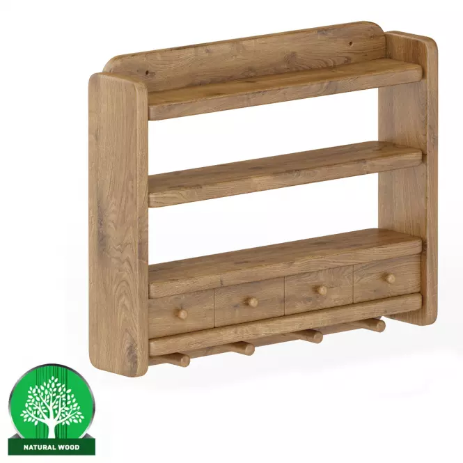 Polička borovica PK118-50x40x10 dub