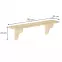 Polička borovica PK120-100x25x20 surová,3