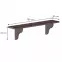 Polička borovica PK120-100x25x20 orech,3