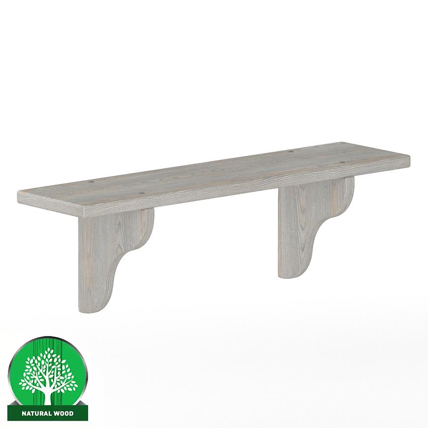 Polička borovica PK121-80x25x20 grey