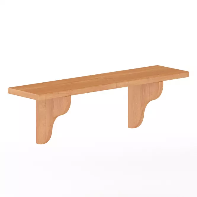 Polička borovica PK121-80x25x20 jelša,2