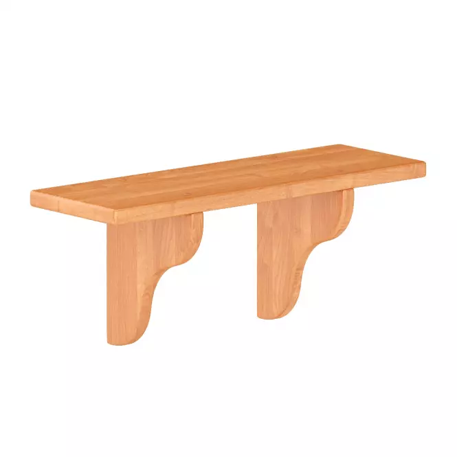 Polička borovica PK122-60x25x20 jelša,2
