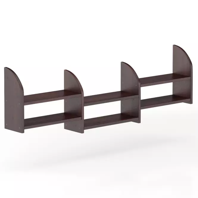 Polička borovica PK101-150x47x19 orech,2
