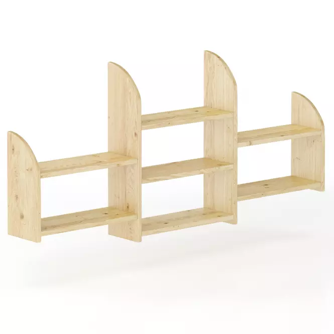Polička borovica PK102-150x69x19 surová,2