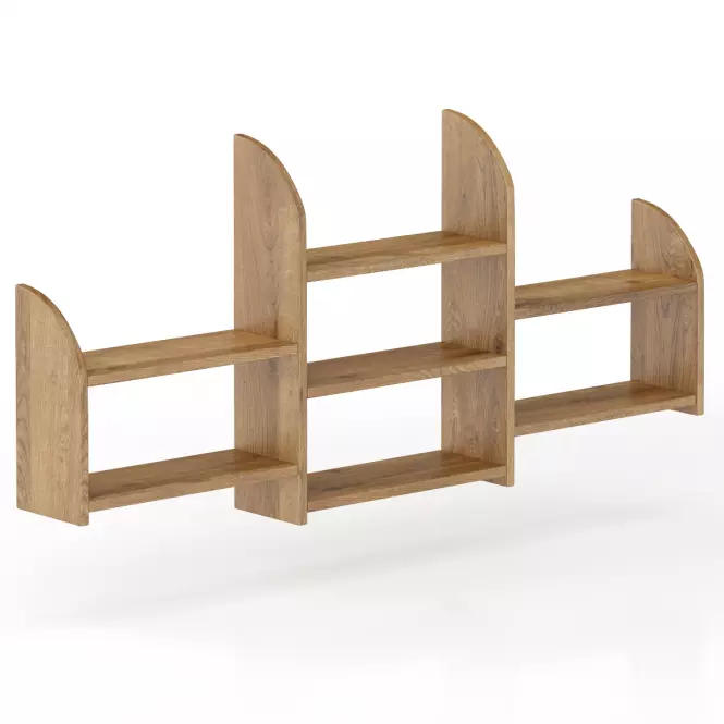 Polička borovica PK102-150x69x19 dub,2