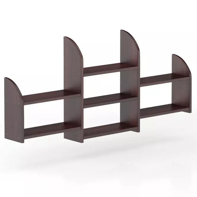 Polička borovica PK102-150x69x19 orech,2