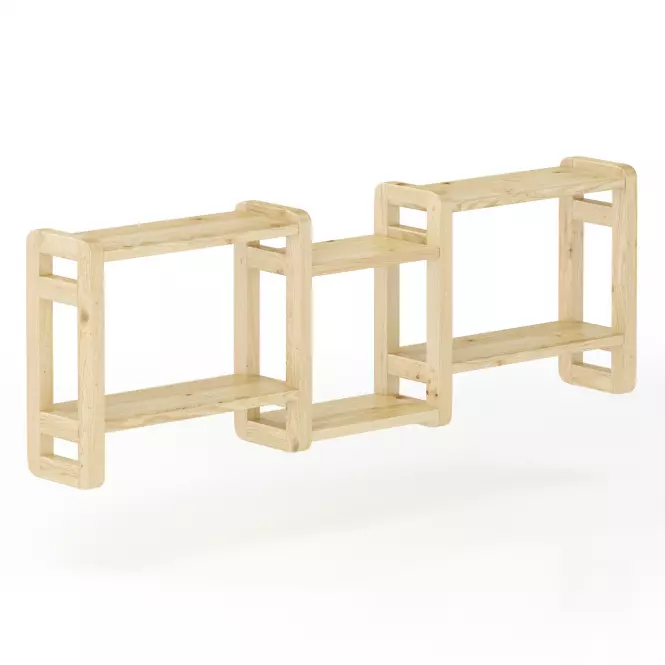 Polička borovica PK103-140x44x19 surová,2