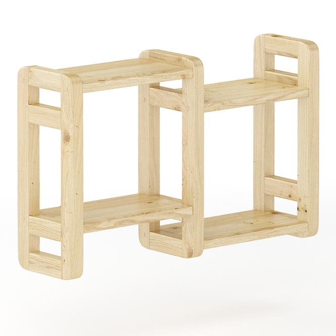 Polička borovica PK104-80x44x19 surová,2