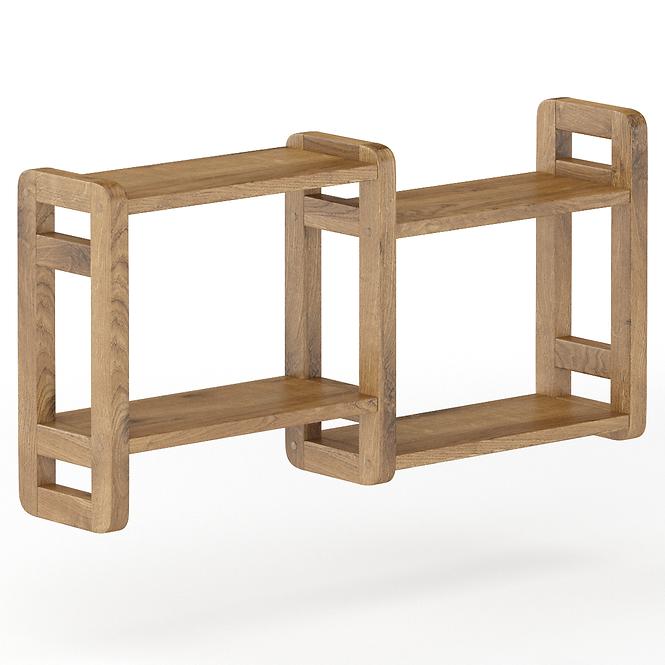 Polička borovica PK104-100x44x19 dub,2