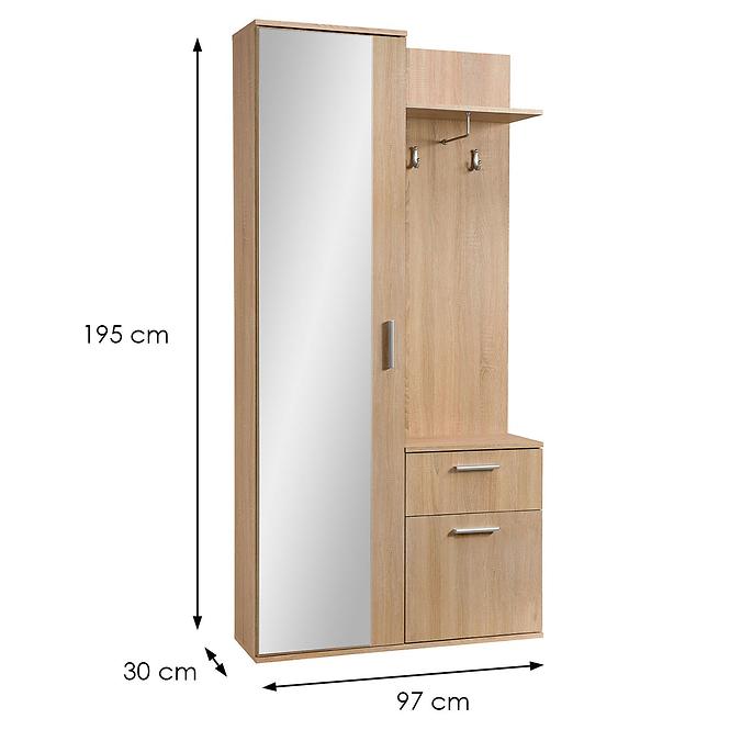 Predsieňový nábytok Lux sonoma,3