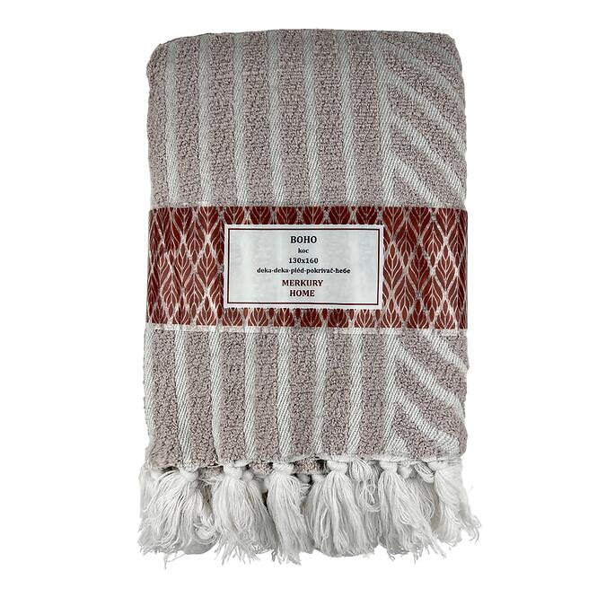 Deka Boho 130x160 svetlosivá Merkury Home