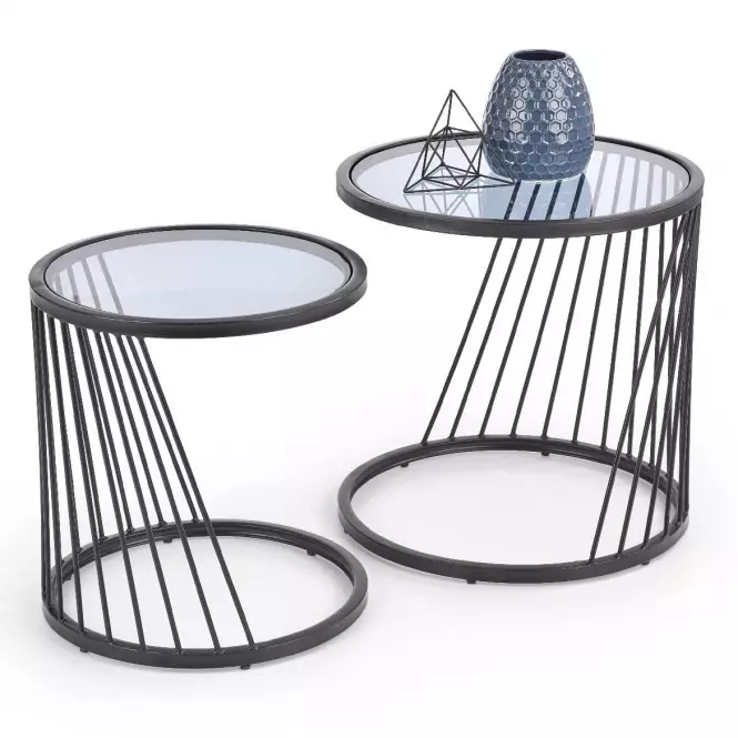 Ława Antilla dymová / čierna