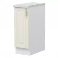 Kuchynská skrinka Evergreen R-30-1K/4 ivorymat