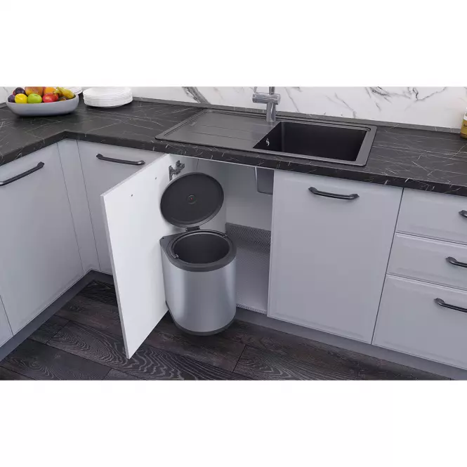 Kuchynská skrinka Evia v7-60-1k/4 pearl grey matná