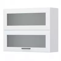 Kuchynská skrinka Evia v7-90-2ksp/4 pearl grey matná