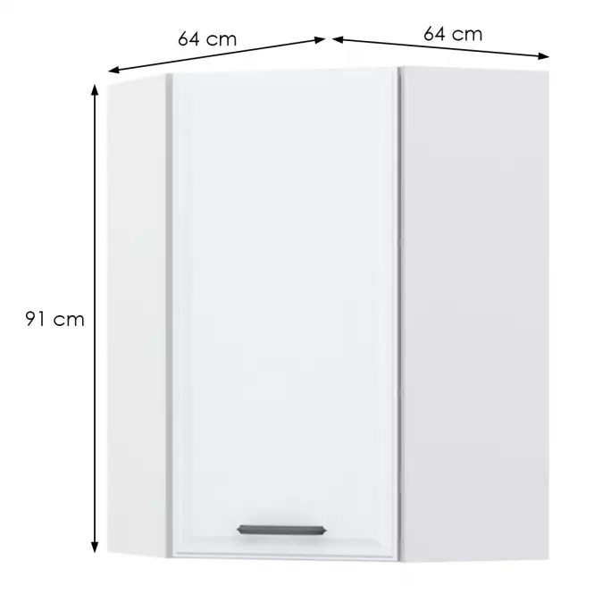 Kuchynská skrinka Evia v9-ug-1k/4 pearl grey matná