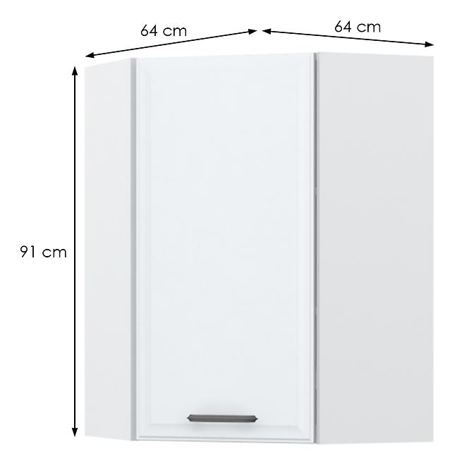 Kuchynská skrinka Evia v9-ug-1k/4 pearl grey matná