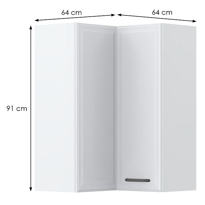 Kuchynská skrinka Evia v9-ug-2k/4 pearl grey matná