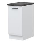 Skrinka do kuchyne Evia r-40-1k/4 pearl grey matná