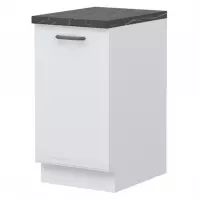 Skrinka do kuchyne Evia r-45-1k/4 pearl grey matná