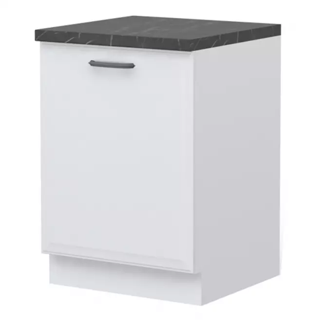 Skrinka do kuchyne Evia r-60-1k/4 pearl grey matná