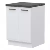 Skrinka do kuchyne Evia r-60-2k/4 pearl grey matná