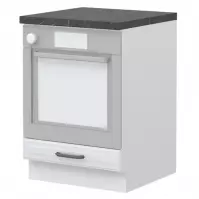 Skrinka do kuchyne Evia r-60-r/4 korpus pearl grey matná