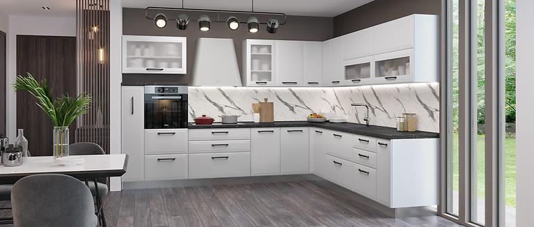 Skrinka do kuchyne Evia r-40-4mbox/4 4s pearl grey matná