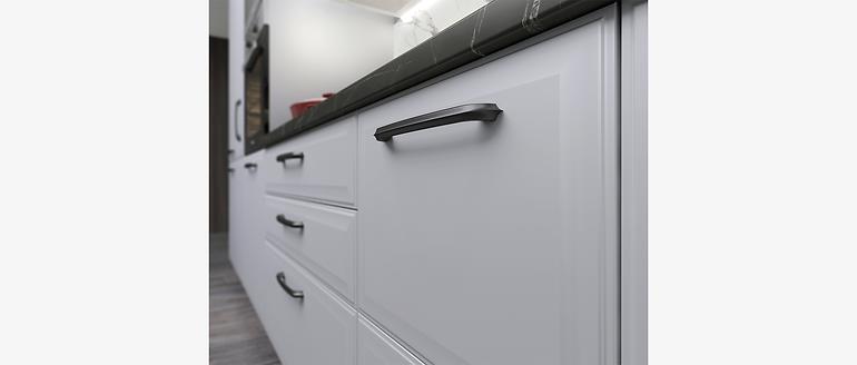 Skrinka do kuchyne Evia r-40-4mbox/4 4s pearl grey matná