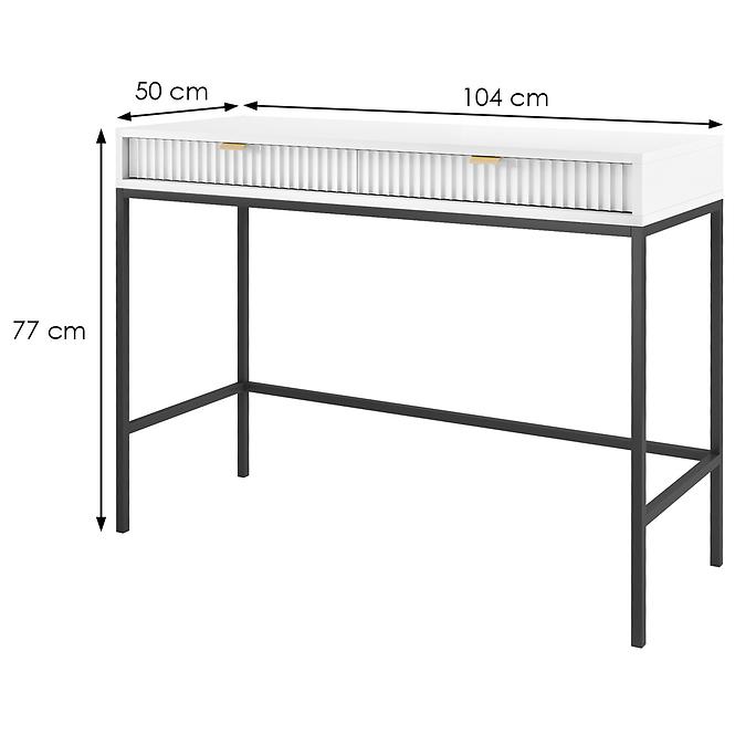 Toaletný stolík t104 Nova biely,2